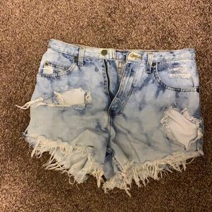 Jean shorts